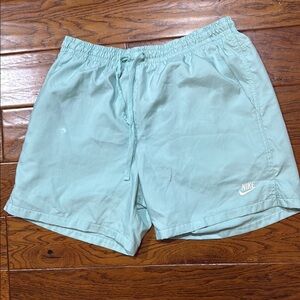 Nike Blue Athletic Shorts Lightweight Quick-Drying